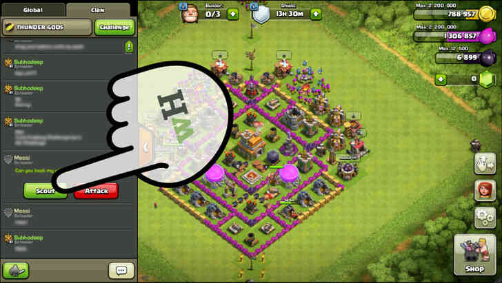 Image intitulee Defi Amical dans Clash Of Clans2 p2